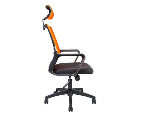 Бит / черный пластик / оранжевая сетка / черная ткань (Черный) Бит / черный пластик / оранжевая сетка / черная ткань (Черный)