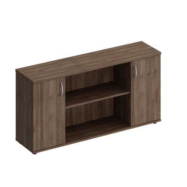 Шкаф комбинированный низкий Комфорт КФ К.528 1540x380x750 (Дуб шамони темный) Шкаф комбинированный низкий Комфорт КФ К.528 1540x380x750 (Дуб шамони темный)
