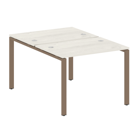 Рабочая станция Metal System Style БП.РАС-СП-2.1 1000x1475x750 (Дуб Наварра/Мокко металл)