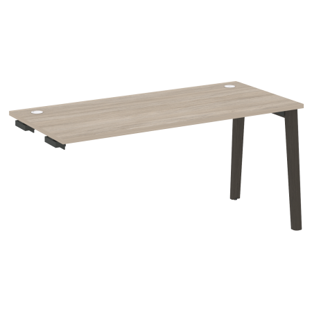 Стол-приставка к опорным элементам на деревянных опорах Onix Wood OW.SPR-4.7 1580x720x750 (Дуб Аттик/Дуб Темный)