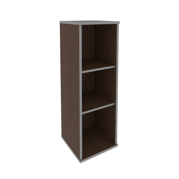 Стеллаж узкий средний Style Л.СУ-2 412x410x1215 (Венге Цаво) Стеллаж узкий средний Style Л.СУ-2 412x410x1215 (Венге Цаво)