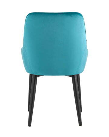 Стул Диана велюр темно-бирюзовый (Стул Диана темно-бирюзовый)
