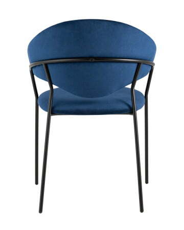 Стул Алексис велюр синий (Стул Алексис синий)
