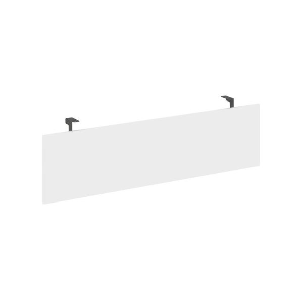 Царга стола SN.CSD-003 (1230х16х320) (Белый/Металл Антрацит)