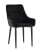 Стул Джоан велюр черный (Стул Джоан черный)