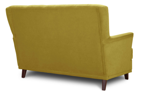 Диван 2-местный Caprize (1620x790x1000) Горчичный (Горчичный)