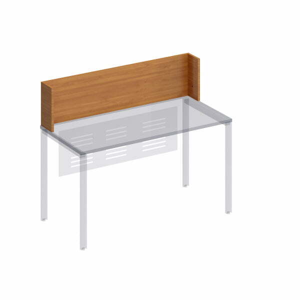 Настольная перегородка Формула МП ФР 458 1400x180x350 (Вяз светлый)