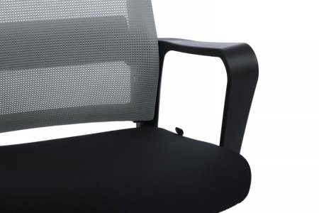 Кресло Mint RCH M1029HBE Серый/Черный (Серый/Черный)