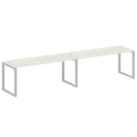 Рабочая станция Metal System Style БО.СМ-2.5 3600x720x750 (Дуб Наварра/Серый металл)