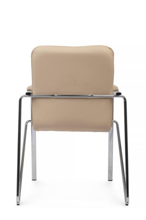 Стул Самба с мягкими подлокотниками SMB-01H Бежевый (Бежевый)