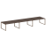 Переговорный стол 3 столешницы Metal System Style БО.ПРГ-3.5 5400x1235x750 (Дуб Наварра/Мокко металл) Переговорный стол 3 столешницы Metal System Style БО.ПРГ-3.5 5400x1235x750 (Дуб Наварра/Мокко металл)