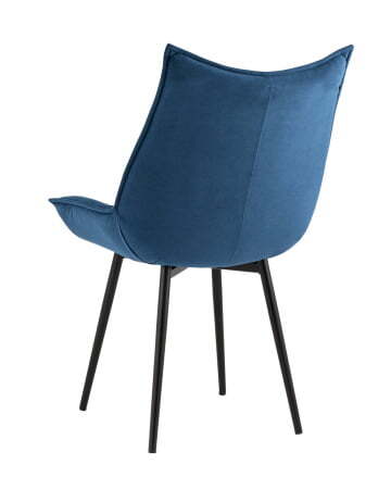 Стул Осло велюр синий (Стул Осло синий) Стул Осло велюр синий (Стул Осло синий)