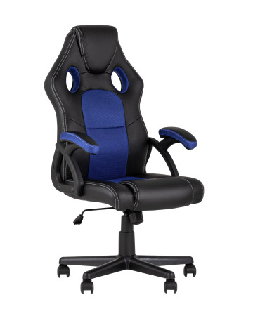 Кресло игровое TopChairs Concorde синее (Геймерское кресло Concorde синий)