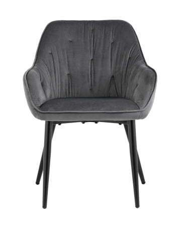 Стул Алекса велюр серый (Стул Алекса серый)