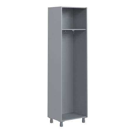 Каркас шкафа для одежды Offix-new OCW-60 600x500x2147 (Легно темный/металлик)