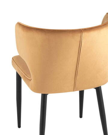 Стул Матео велюр терракотовый (Стул Матео терракотовый)