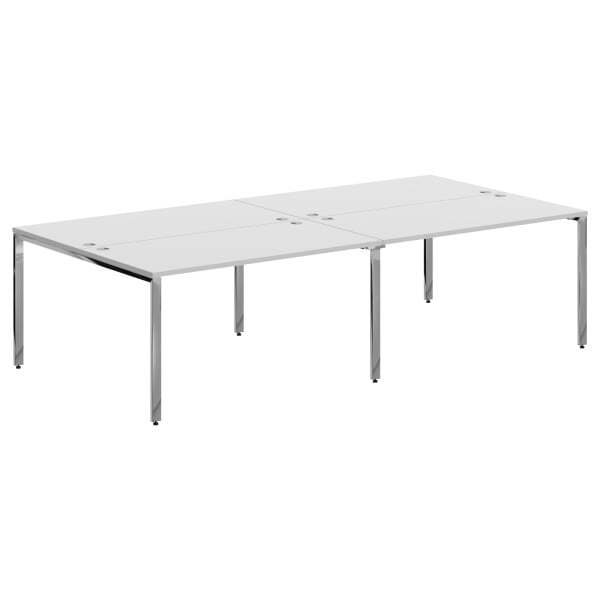 Стол 4-х местный Xten Gloss XGWST 2814.1 2806x1406x750 (Белый)