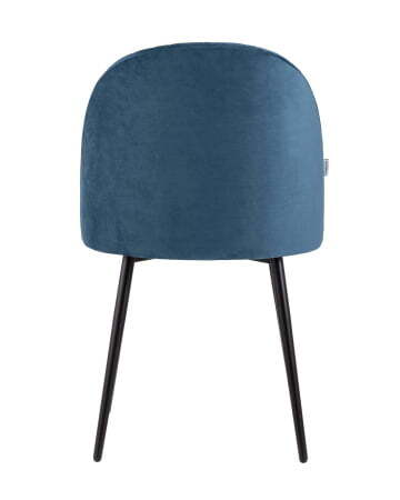 Стул Марсель велюр пыльно-синий (Стул Марсель синий)
