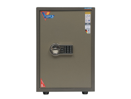 Офисный сейф VALBERG ASM-63T EL (Коричневый)