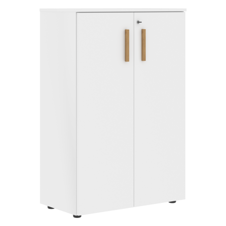 Шкаф с глухими средними дверьми Forta FMC 80.1(Z) 798x404x1197 (Белый премиум)