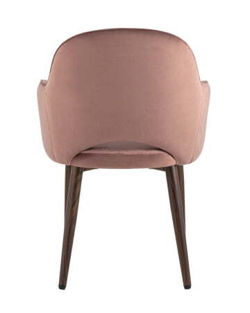 Стул Венера Хани велюр пыльно-розовый ножки дерево (Стул Венера Хани пыльно-розовый)