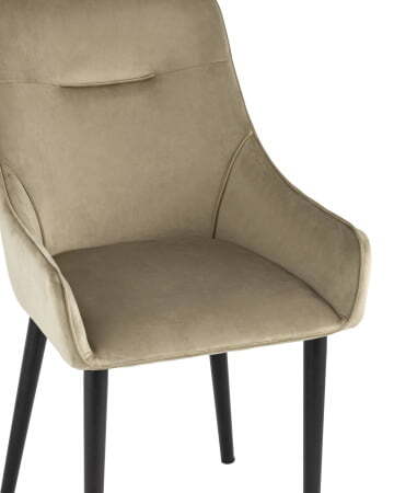 Стул Джоан велюр капучино (Стул Джоан капучино)