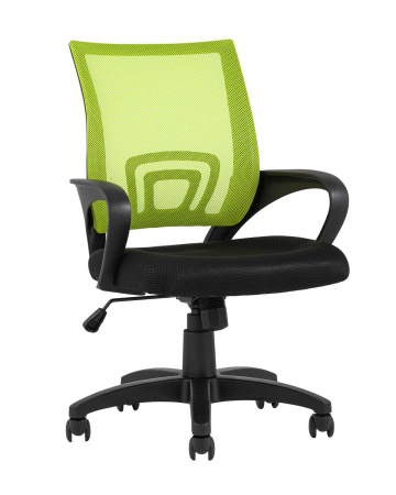 Кресло офисное TopChairs Simple зеленый (Компьютерное кресло Simple зеленый)