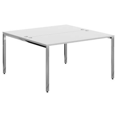 Стол двойной Xten Gloss XGWST 1414.1 1400x1406x750 (Белый)