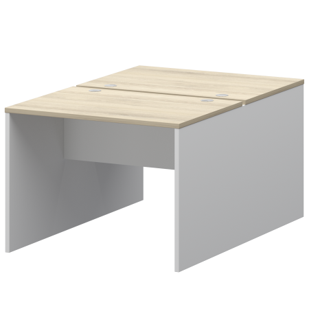 Бенч двойной Смарт СМСР25-2.10.60 1000x1236x750 (Белый/Кронберг)