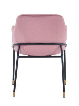 Стул Сандра велюр пыльно-розовый (Стул Сандра пыльно розовый)