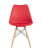 Стул Eames Soft красный (Стул Freames красный) Стул Eames Soft красный (Стул Freames красный)