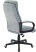 Кресло руководителя CH-824 Fabric серо-голубой Light-28 крестов. пластик (Серый)