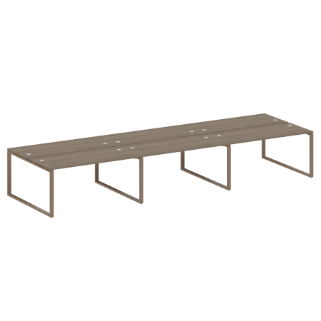 Рабочая станция Metal System Style БО.СМ-6.4 4800x1475x750 (Вяз/Мокко металл)