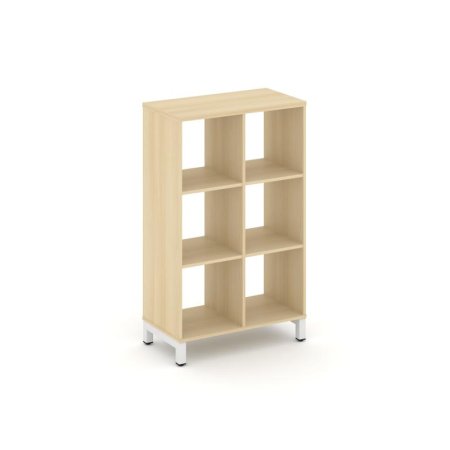 Каркас стеллажа 3 яруса SN.KS-320 (754х400х1248) (Акация Лорка/Металл Белый)