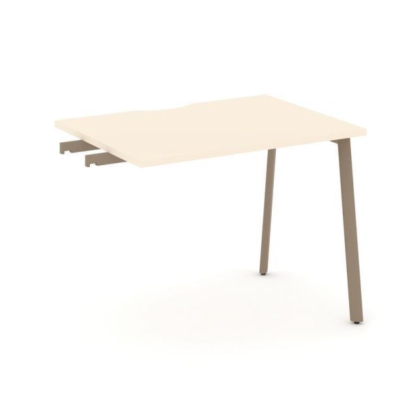 Стол приставка к опорным тумбам ES.SPR-1-VP (980х730х750) (Сатин/Металл Латте) Стол приставка к опорным тумбам ES.SPR-1-VP (980х730х750) (Сатин/Металл Латте)