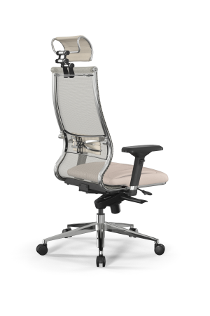 Кресло для руководителя Метта Samurai L2-6D - TS+Infinity /Kc00/Wm06/D04P/H2cL-3D(M06.B32.G11.W03) (Молочный) Кресло для руководителя Метта Samurai L2-6D - TS+Infinity /Kc00/Wm06/D04P/H2cL-3D(M06.B32.G11.W03) (Молочный)