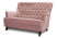 Диван 2-местный Caprize (1620x790x1000) Пудровый (Пудровый) Диван 2-местный Caprize (1620x790x1000) Пудровый (Пудровый)