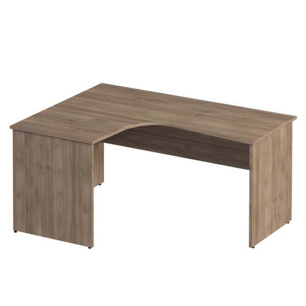 Стол эргономичный левый Комфорт К 135 1600x1200x750 (Дуб шамони темный) Стол эргономичный левый Комфорт К 135 1600x1200x750 (Дуб шамони темный)