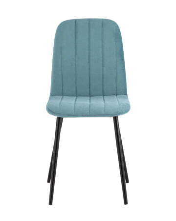 Стул Easy велюр пыльно-голубой (Стул Easy пыльно-голубой)