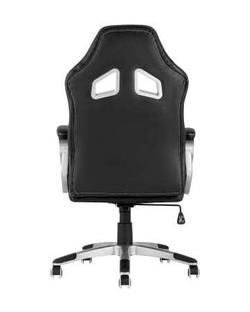 Кресло игровое TopChairs Continental белое (Геймерское кресло Continental белый)