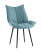 Стул Осло велюр пыльно-голубой (Стул Осло пыльно-голубой)
