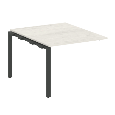 Проходной наборный элемент переговорного стола Metal System Style БП.ППРГ-1 1000x1235x750 (Дуб Наварра/Антрацит металл)