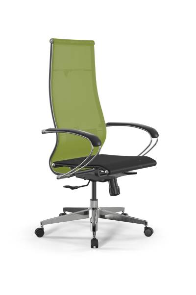 Кресло для руководителя Метта SynchroSit 10 B1-107K - T /Km00/Nb00/K1cL(M20.B22.G18.W02) (Лайм | Черный) Кресло для руководителя Метта SynchroSit 10 B1-107K - T /Km00/Nb00/K1cL(M20.B22.G18.W02) (Лайм | Черный)
