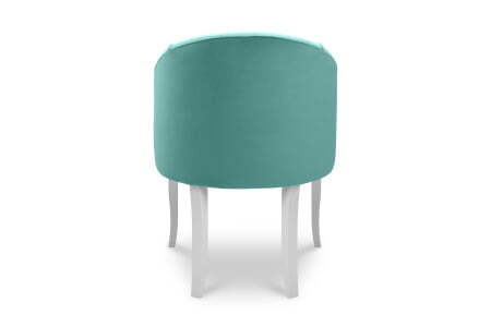 Стул-кресло Nikole (590x670x820) Аквамарин (Аквамарин)