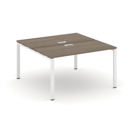 Рабочая станция 2-х сторонняя SN-6P.DRS-021 (980х1632х750) (Вяз Благородный/Металл Белый)