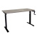 Стол c ручным приводом LA-T33-M1 (1400x600x725-1165) (Черный | Серый)