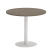 Стол круглый VR.SP-5-90.1 900x900x750 (Серый/Белый Металл)