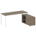 Рабочая станция с опорной тумбой правая Metal System Style БП.РС-СТС-2.5 Пр 1900x1520x750 (Дуб Наварра/Серый металл) Рабочая станция с опорной тумбой правая Metal System Style БП.РС-СТС-2.5 Пр 1900x1520x750 (Дуб Наварра/Серый металл)