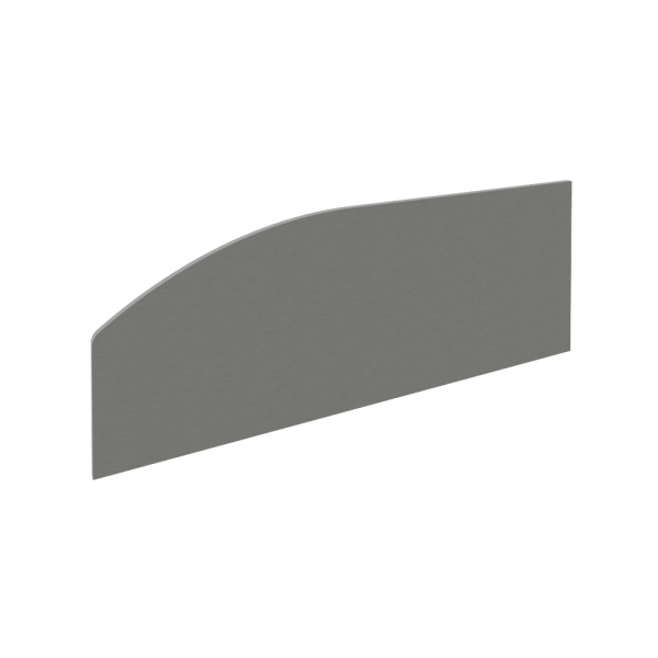 Экран Riva А.ЭКР-2 1200x450x18 (Клен-Металлик)