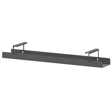Кабель-канал для бенчей Смарт MKZ-0180.Ф 1400x160x110 (Антрацит)